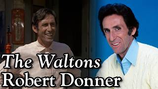 The Waltons - Robert Donner - behind the scenes with Judy Norton