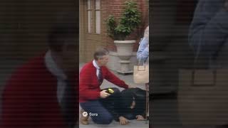 Mr. Rogers gives another electrifying lesson. This time to a purse snatcher.