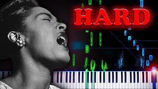 Billie Holiday - Easy Living - Piano Tutorial