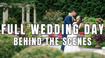 How I Shoot a FULL Wedding Day | Wedding Photography | Behind the Scenes