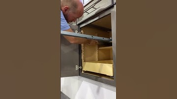 Two-section three-section hidden support bottom slide rail damping buffer drawer slide rail #shorts