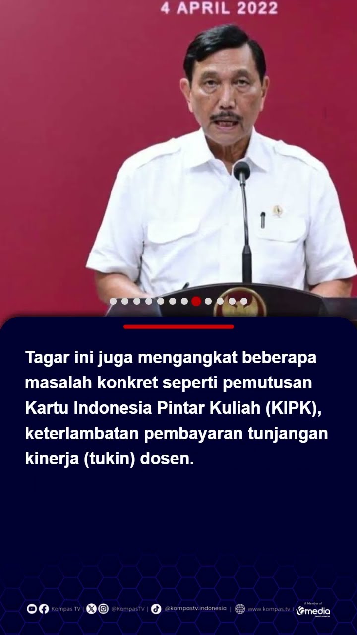 Ramai Seruan Aksi Indonesia Gelap, Luhut: Kau yang Gelap, Bukan Indonesia #indonesia #luhut