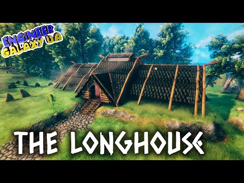Видео: [ Timelapse ] Longhouse. Як побудувати великий будинок вікінгів з каміном Valheim