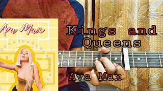 Kings and queens - Ava Max//easy Guitar tutorial