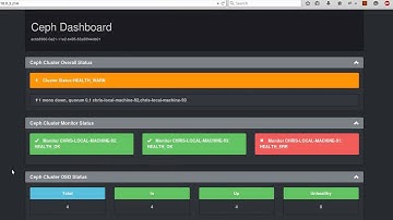 Ceph Dashboard
