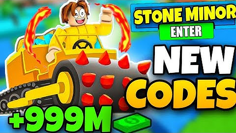 ALL WORKING *NEW* STONE MINER SIMULATOR 2 CODES 2022 || STONE MINER SIMULATOR 2 REDEEM CODES