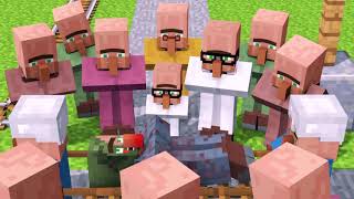 Minecraft - Zombie vs Villager Life 4 - Minecraft Animated Movie