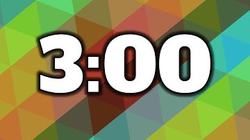 3 Minute Timer