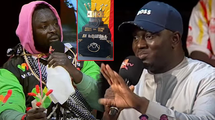 Siteu attaque Balla Gaye 2 : "Khana dagua tite ? couronne 👑 bii damakoy…"