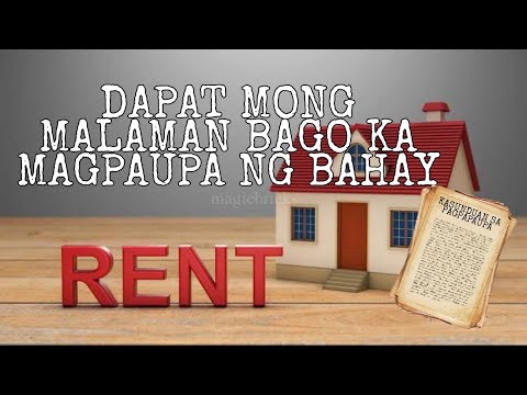 Kasunduan sa Pagpapaupa