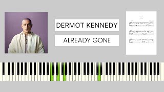 Dermot Kennedy - Already Gone (BEST PIANO TUTORIAL &amp; COVER)