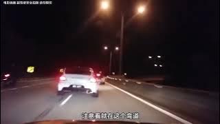 马来西亚云顶山飙车，三菱大战本田 #三菱evo9 #本田 #思域typer