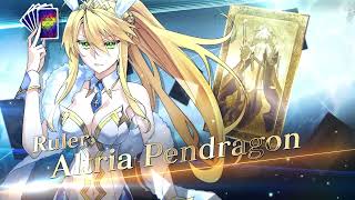 Fategrand Order - Altria Pendragon Ruler Servant Introduction