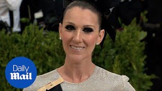 Celine Dion Arrives With Elegance To The 2017 Met Gala Carpet - Daily Mail