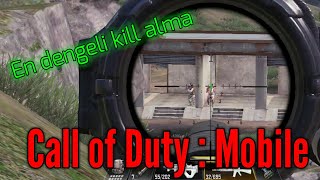 Call of Duty Mobile : Battle Royale one man squad ( en dengeli kill alma.)