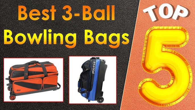 Elite Basic Triple Roller Royal Bowling Bag —