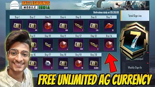 😍FREE 20000 AG CURRENCY IN BGMI & PUBG MOBILE - UNLIMITED FREE AG CURRENCY @ParasOfficialYT