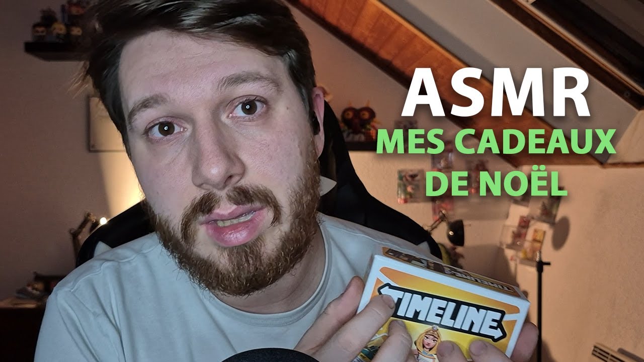 ASMR FR - MES CADEAUX DE NOËL 🎄🎁