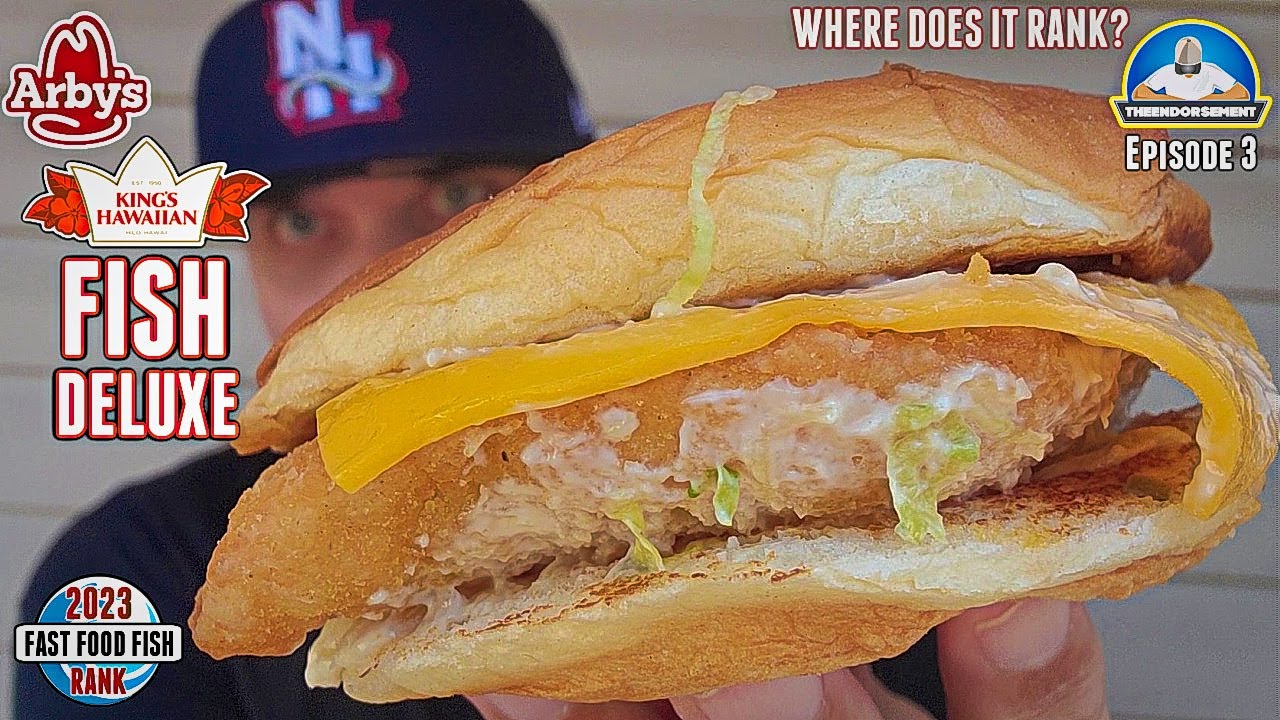 Arby's® King's Hawaiian® Fish Deluxe Sandwich Review! 2023 Fast Food