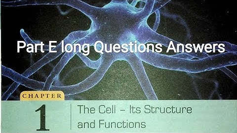 Class 8th Science ch 1 The Cell Its Structure and Functions {part E Q/A}#school #science #learning