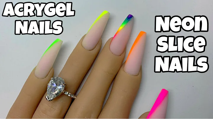 Acrygel Neon Slice Nails | Nail Sugar | Nailchemy