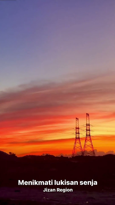 Sunset di Jizan Region - Saudi Arabia