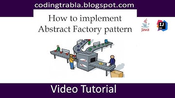 How to implement Abstract Factory design pattern in Java byVY