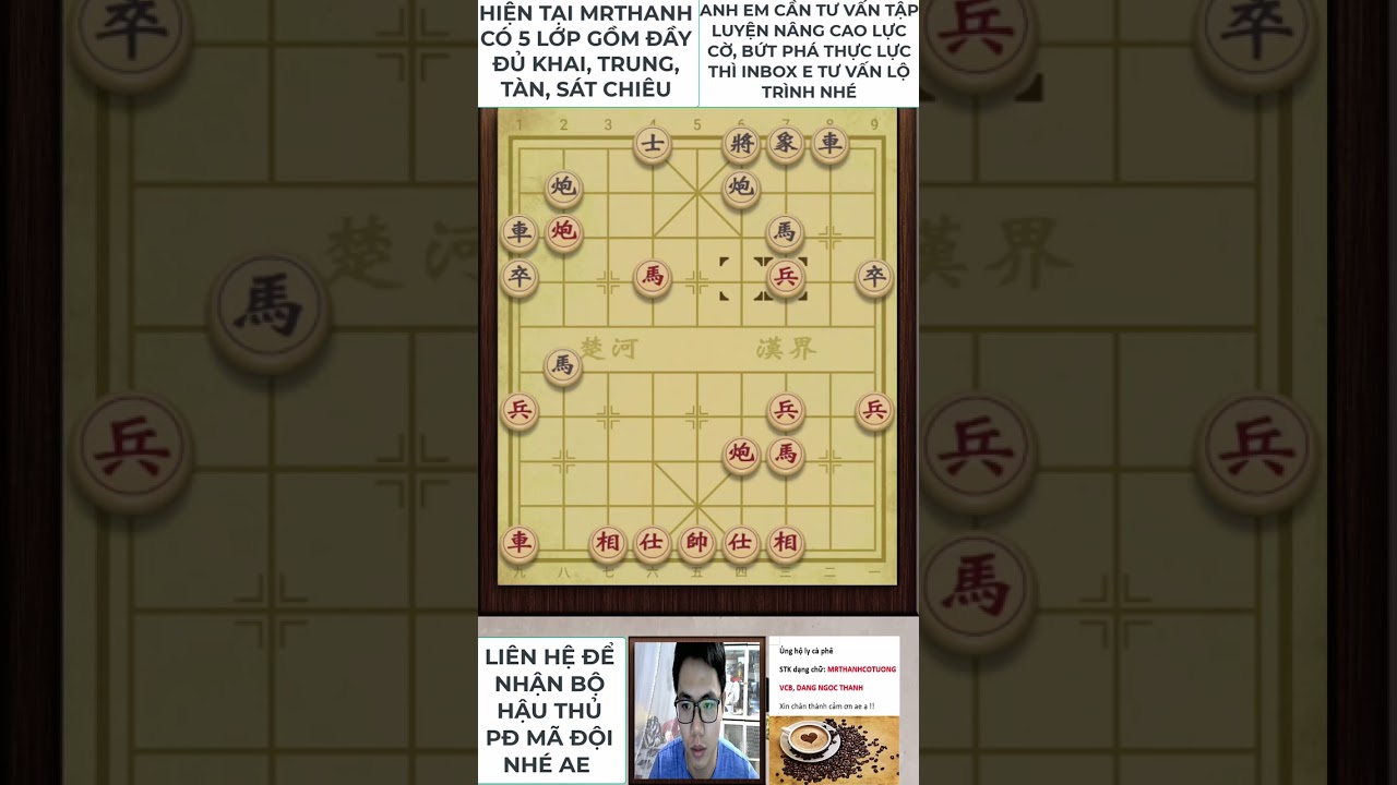 CẠM BẪY PHÁO ĐẦU MÃ ĐỘI VÀ NHỮNG ĐÒN CÔNG SÁT ĐẸP MẮT