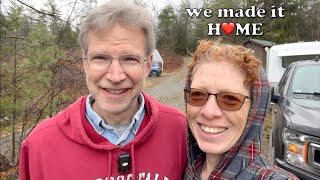 No place like HOME  returning from RV life to our offgrid home build / dewinterization