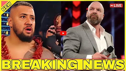 "Tears Flow😭: Triple H’s Heartbreaking Update on Jacob Fatu’s W-W-E Plans Will Leave Fans in Shock!"