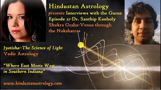 Interviews w/ the Gurus: Episode 21-Dr. Santhip Kanholy-Shukra Graha, Venus Through the Nakshatras screenshot 1