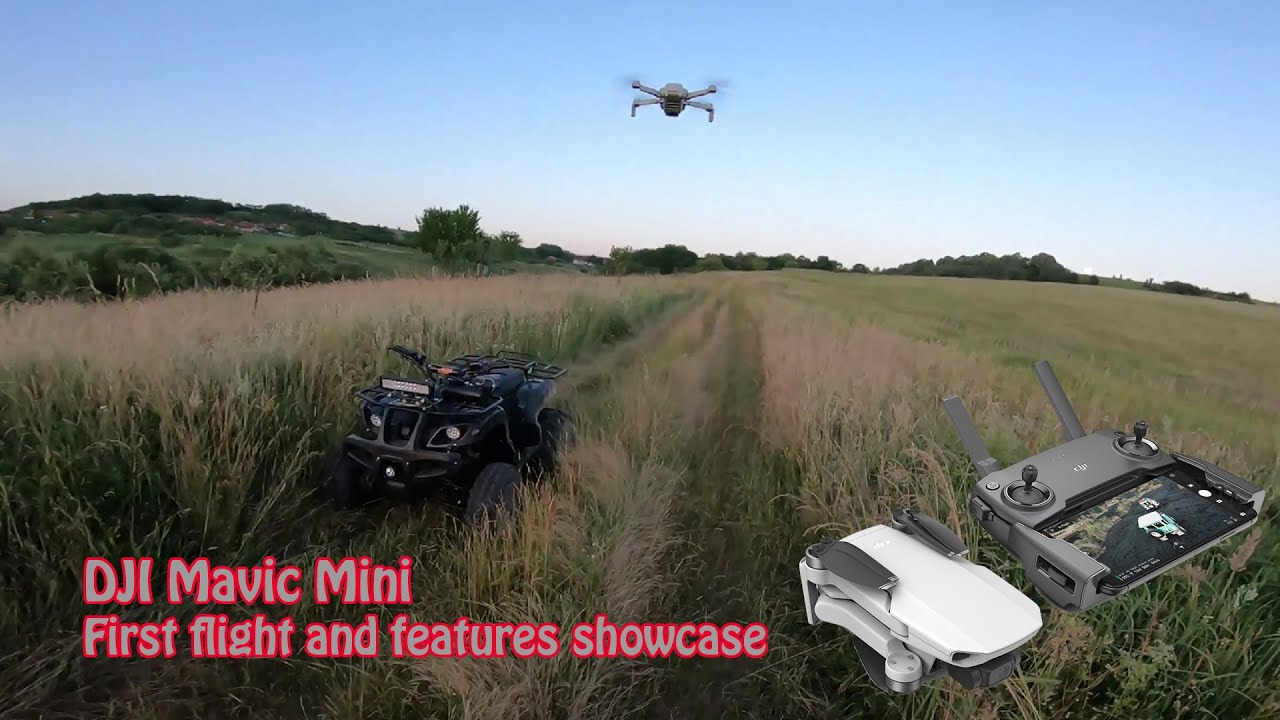 DJI Mavic Mini FIRST FLIGHT *so easy to fly* - YouTube