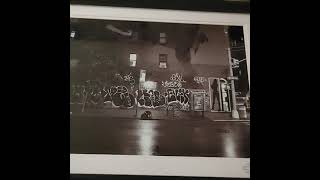 Graffiti Print size 13x19. double mat. frame size 18x24.