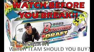 2023 Bowman Draft Baseball - Buyer's Guide! Investment Info & Case Break Simulations