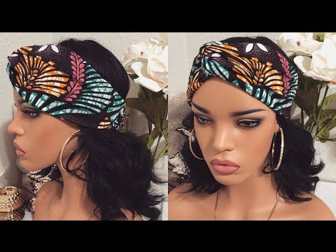 How To Make A Turban Headband With Elastic Back You - Diy Turban Headband With Elastic How To Make A Turban Headband With Elastic Back You - Diy Turban Headband With Elastic