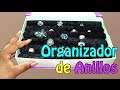 Como hacer Organizador de anillos (Reciclaje) Ecobrisa