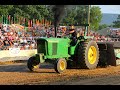 Great Running Farm Stock Tractors In Action At Laurelton, PA