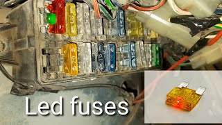 الفيوزات المضيئة اصنعها بنفسك Led fuses