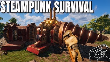 Volcanoids (Steampunk Survival) w/ Steam Controller - First Impressions