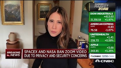 SpaceX and NASA ban Zoom Video due to privacy and security concerns