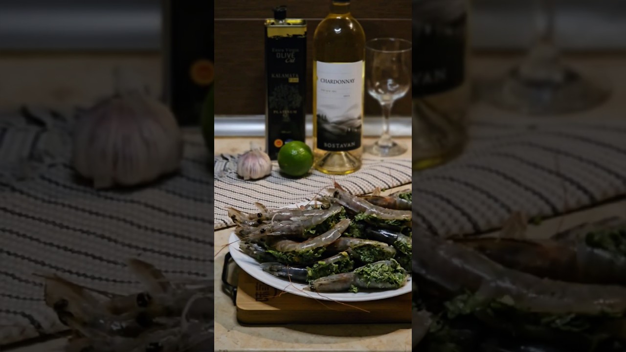 Garnelen mit Knoblauchbutter 🦐 - YouTube Garnelen mit Knoblauchbutter 🦐 - YouTube