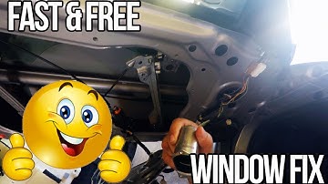 How to: Nissan 350z Quick Window Fix