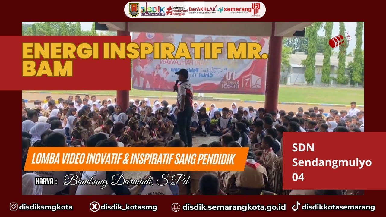Energi Inspiratif Mr. Bam
