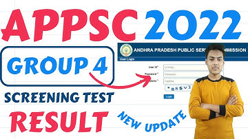 appsc group 4 result | appsc junior assistant results 2022 | mahir academy