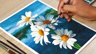 Hi there, in this video i paint daisy flowers. hope you guys like it
:) materials used: canson montval watercolor paper graphite pencil hb
brush...
