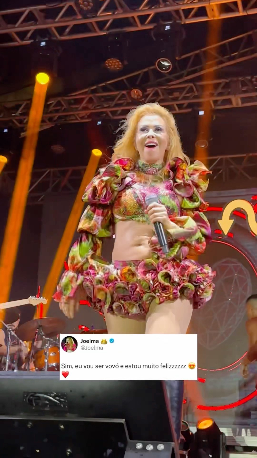Joelma é a vovó do ano de 2025