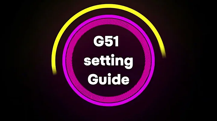 SOODOO G51 setting