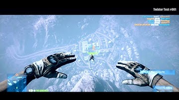 Battlefield 3 Base Jump w/ TheGeneral4 -- Twixtor Test 001