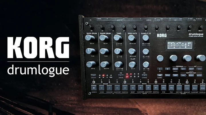 Korg Drumlogue Sound Demo (no talking)