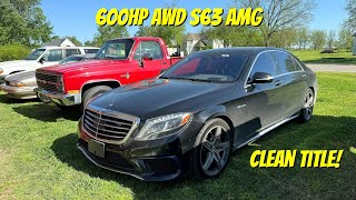 I Bought a Crazy Cheap 2016 Mercedes S63 AMG From Auction How Bad Could it be? screenshot 5